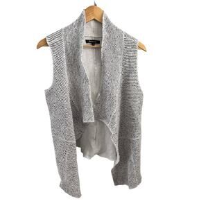 Relativity sleeveless open-front vest